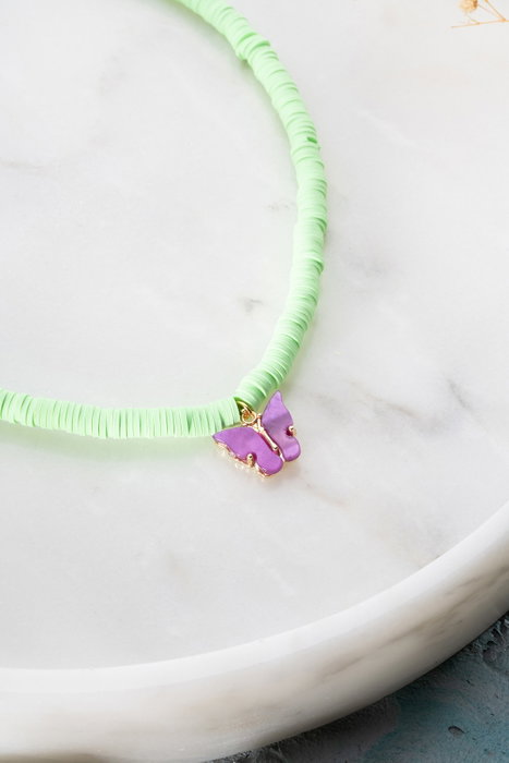 Heliophilia Silver Collar Multicolor con Colgante de Aleación Heliophilia Silver Collar Multicolor con Colgante de Aleación